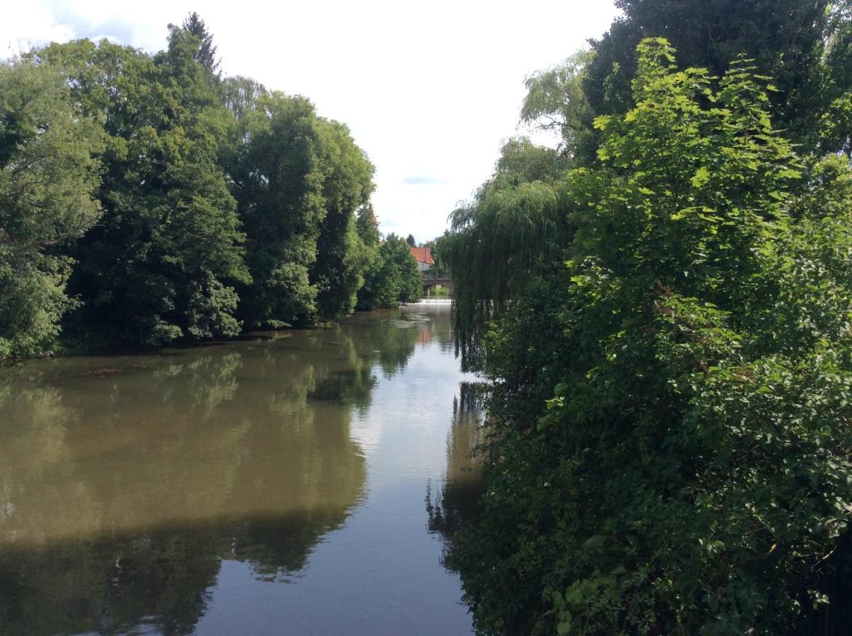 Ferienwohnung Villa Am Fluss Lauf an der Pegnitz Ngoại thất bức ảnh