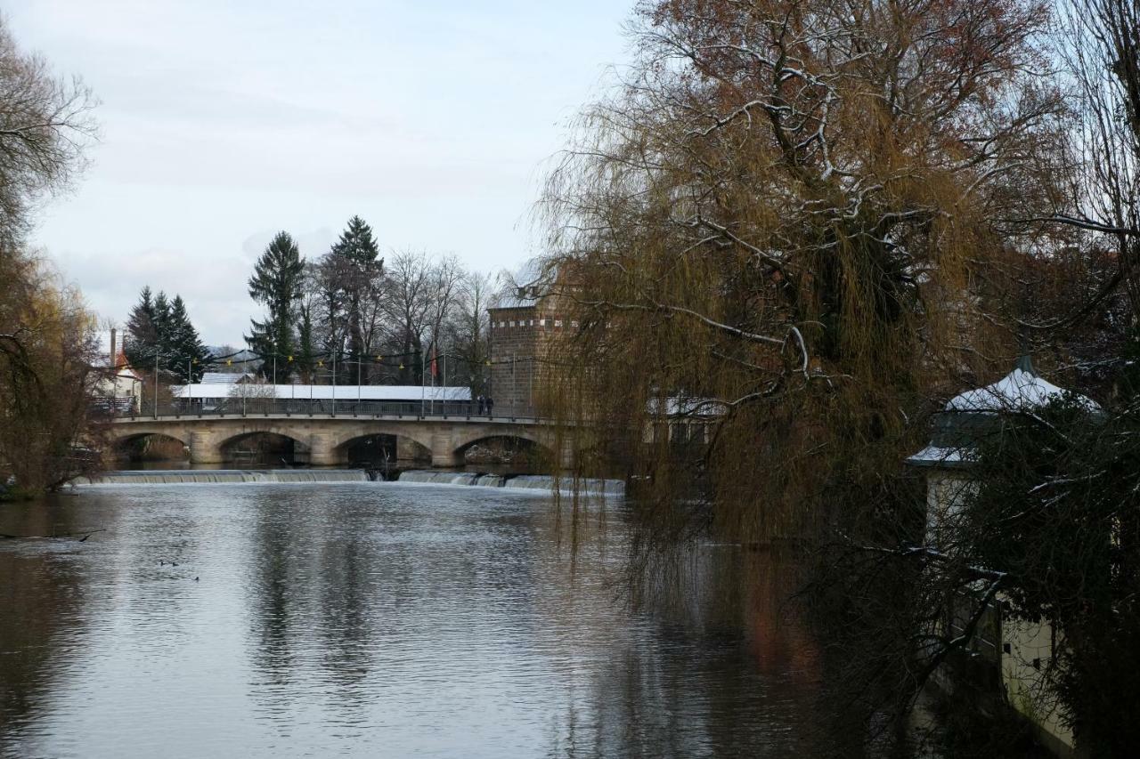 Ferienwohnung Villa Am Fluss Lauf an der Pegnitz Ngoại thất bức ảnh