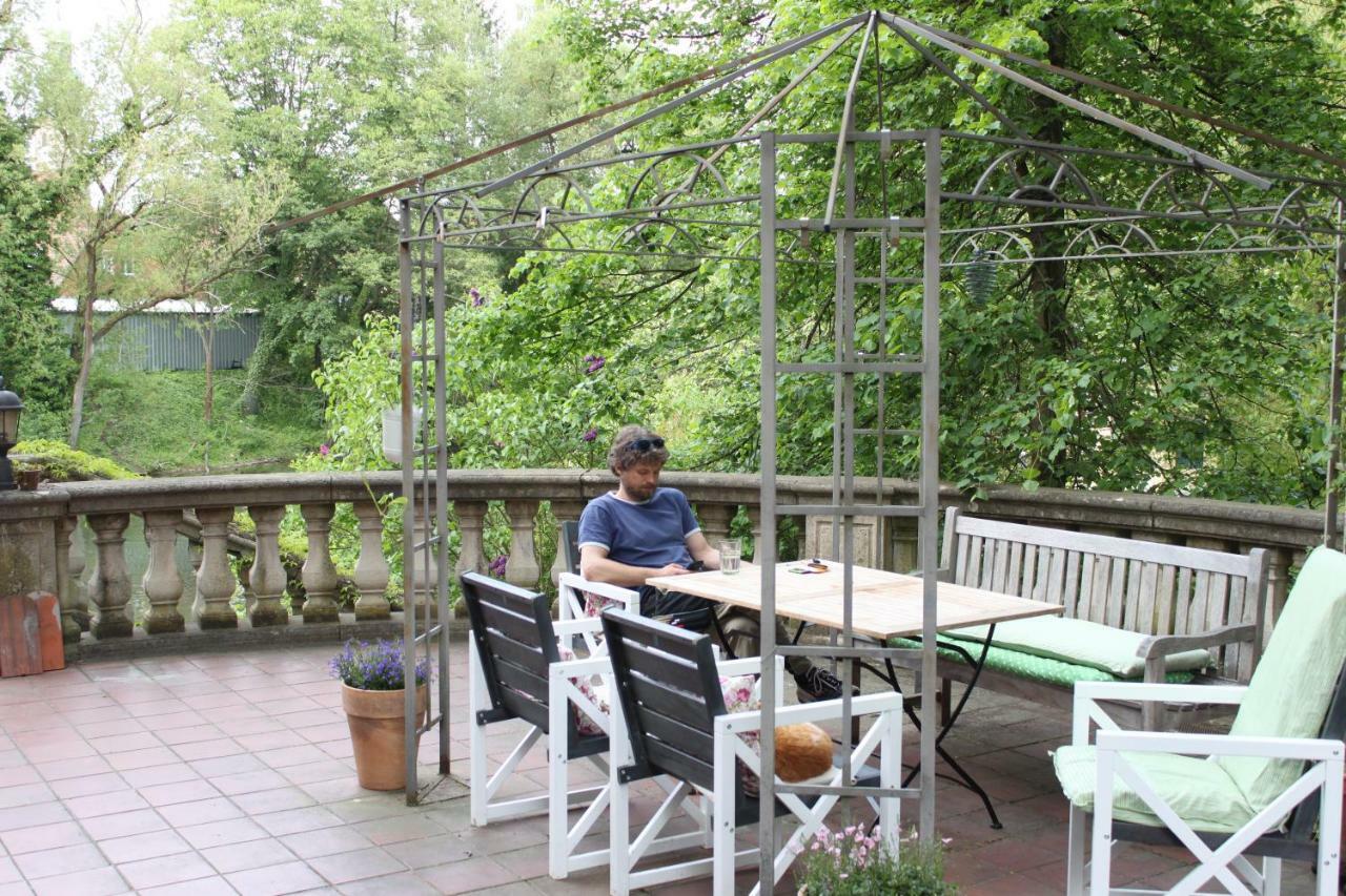 Ferienwohnung Villa Am Fluss Lauf an der Pegnitz Ngoại thất bức ảnh